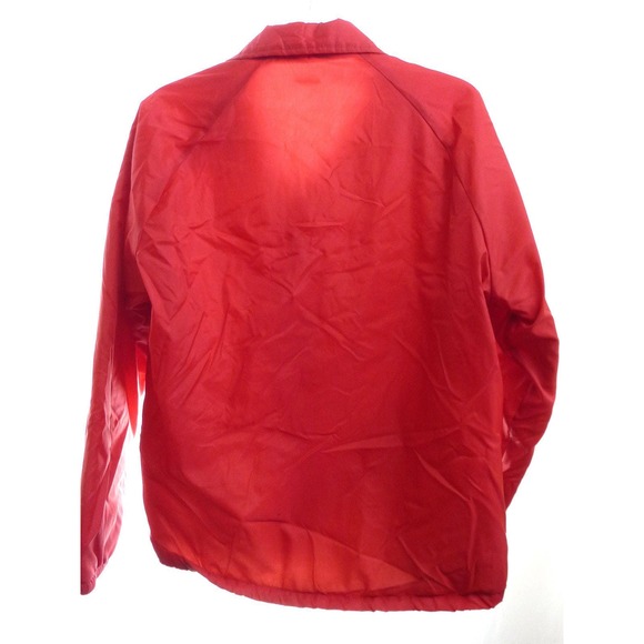 Vintage Red Delta Jacket Fleece Furry Lining - Picture 3 of 6